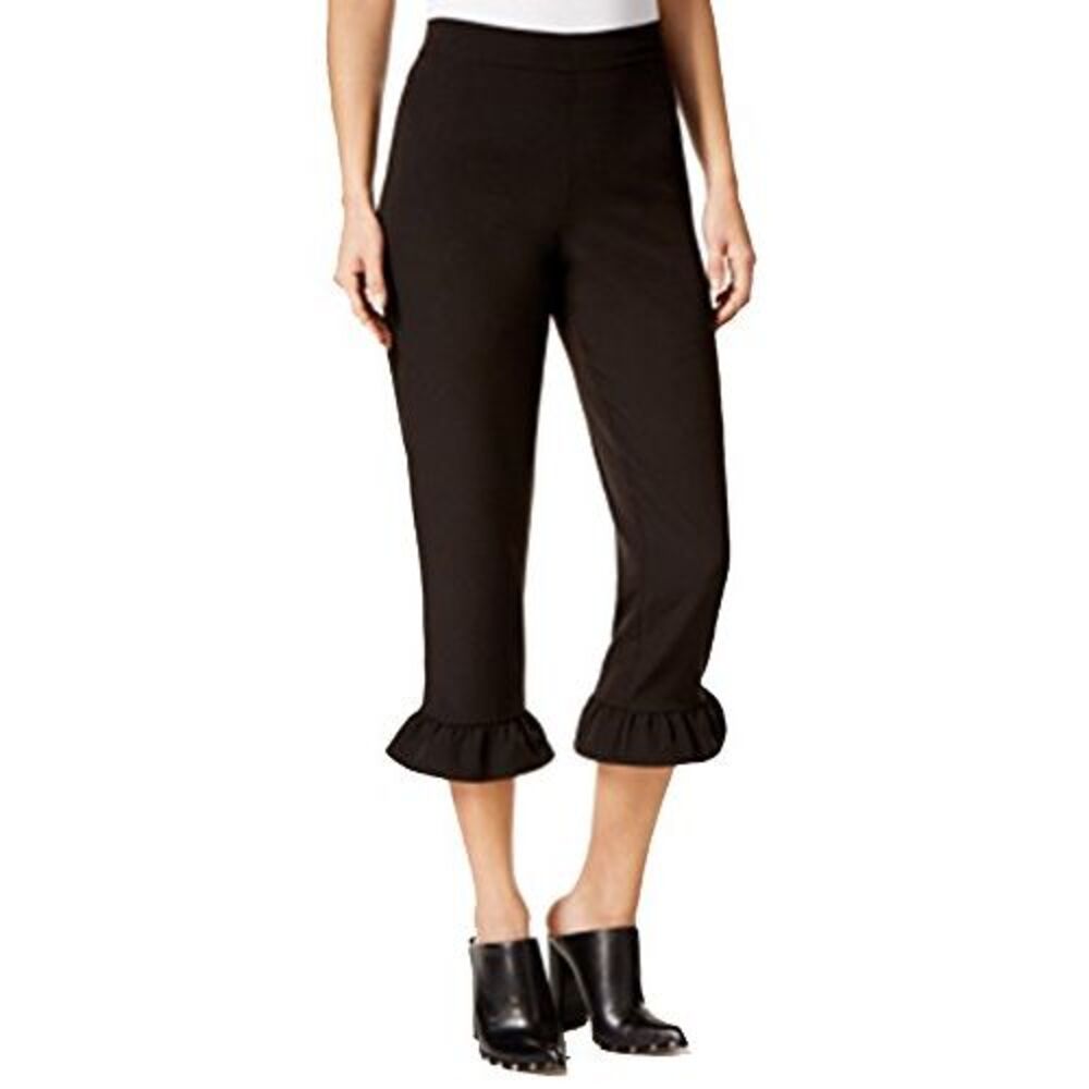 Shift Juniors Ruffled Cropped Pants - Picture 2 of 3